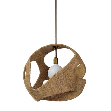 Palecek Canada - Pendant - Corsica - Antique Brass- Union Lighting Luminaires Decor