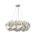 Palecek Canada - Chandelier - Virginia - Textured White- Union Lighting Luminaires Decor
