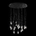 Schonbek - LED Pendant - Secret Garden - Antique Silver- Union Lighting Luminaires Decor