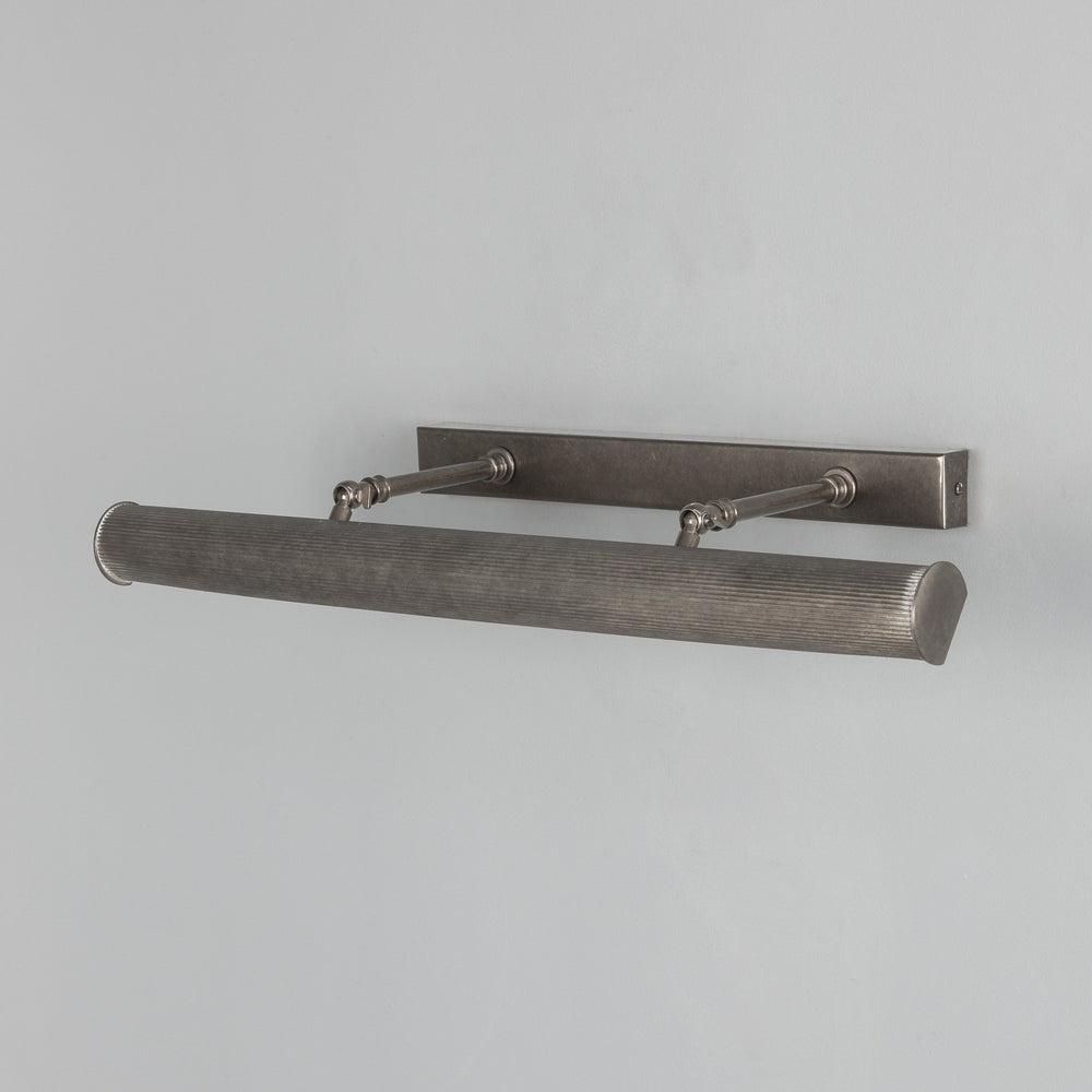 Mullan Lighting - Four Light Picture Light - Cambridge - Antique Silver- Union Lighting Luminaires Decor