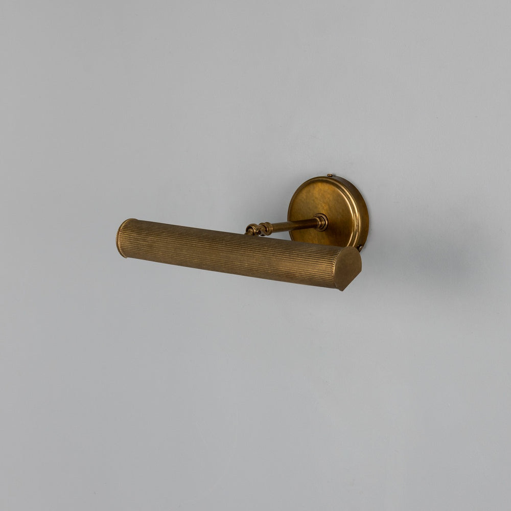 Mullan Lighting - Two Light Picture Light - Bilbury - Antique Brass- Union Lighting Luminaires Decor