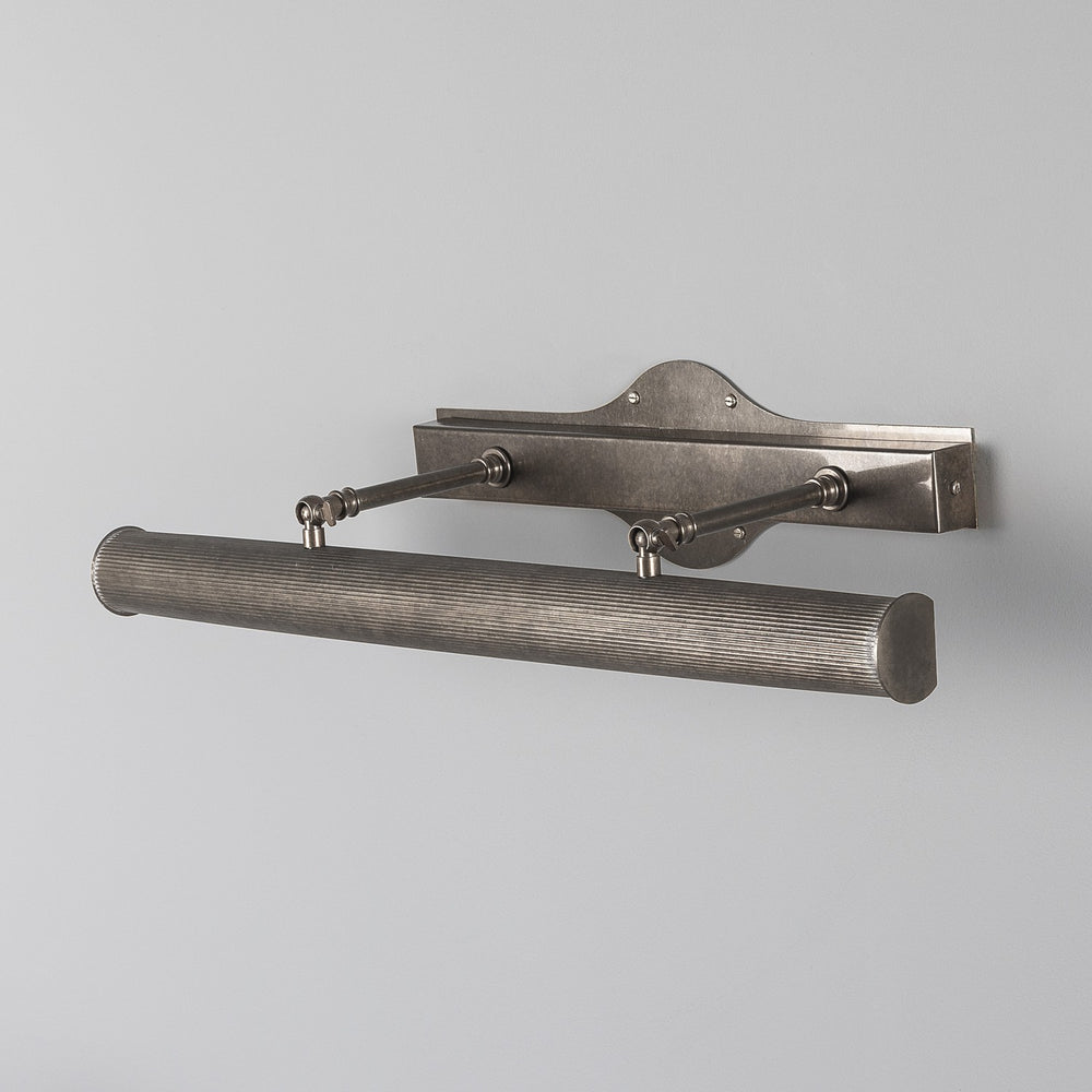Mullan Lighting - Four Light Picture Light - Bilbury - Antique Silver- Union Lighting Luminaires Decor