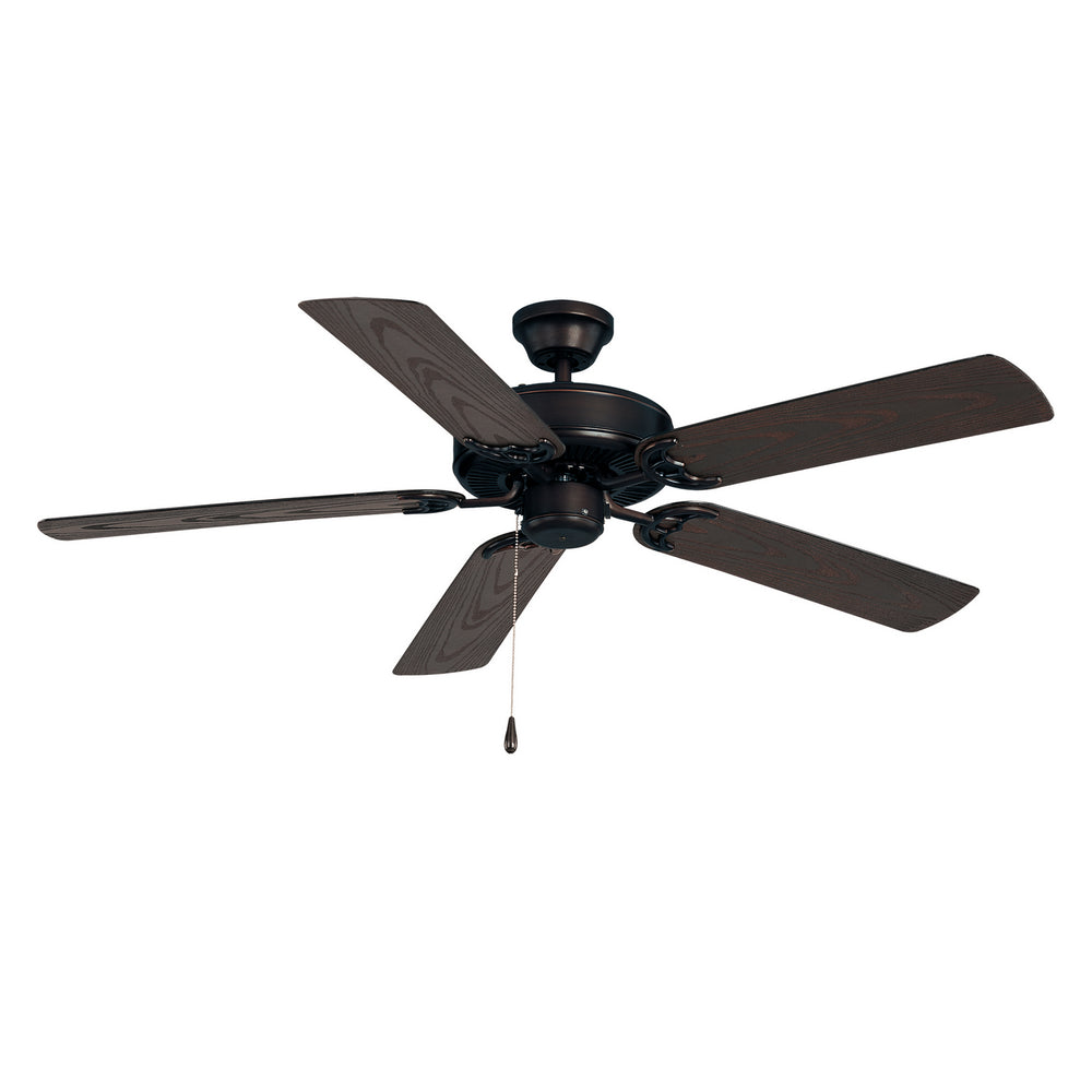 Maxim - 52" Outdoor Ceiling Fan - Basic-Max - Oil Rubbed Bronze- Union Lighting Luminaires Decor