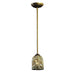 ELK Home - One Light Mini Pendant - Elizabethan - Dark Bronze- Union Lighting Luminaires Decor