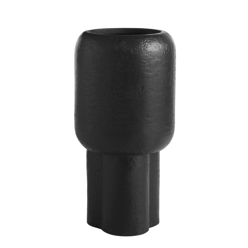 Arteriors - Outdoor Planter - Lorenzo - Matte Black- Union Lighting Luminaires Decor