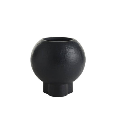 Arteriors - Outdoor Planter - Lorenzo - Matte Black- Union Lighting Luminaires Decor