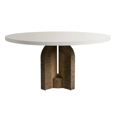 Arteriors - Outdoor Dining Table - Orba - Ivory/Kona- Union Lighting Luminaires Decor