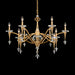Schonbek - 12 Light Chandelier - Waverly - White Gold- Union Lighting Luminaires Decor