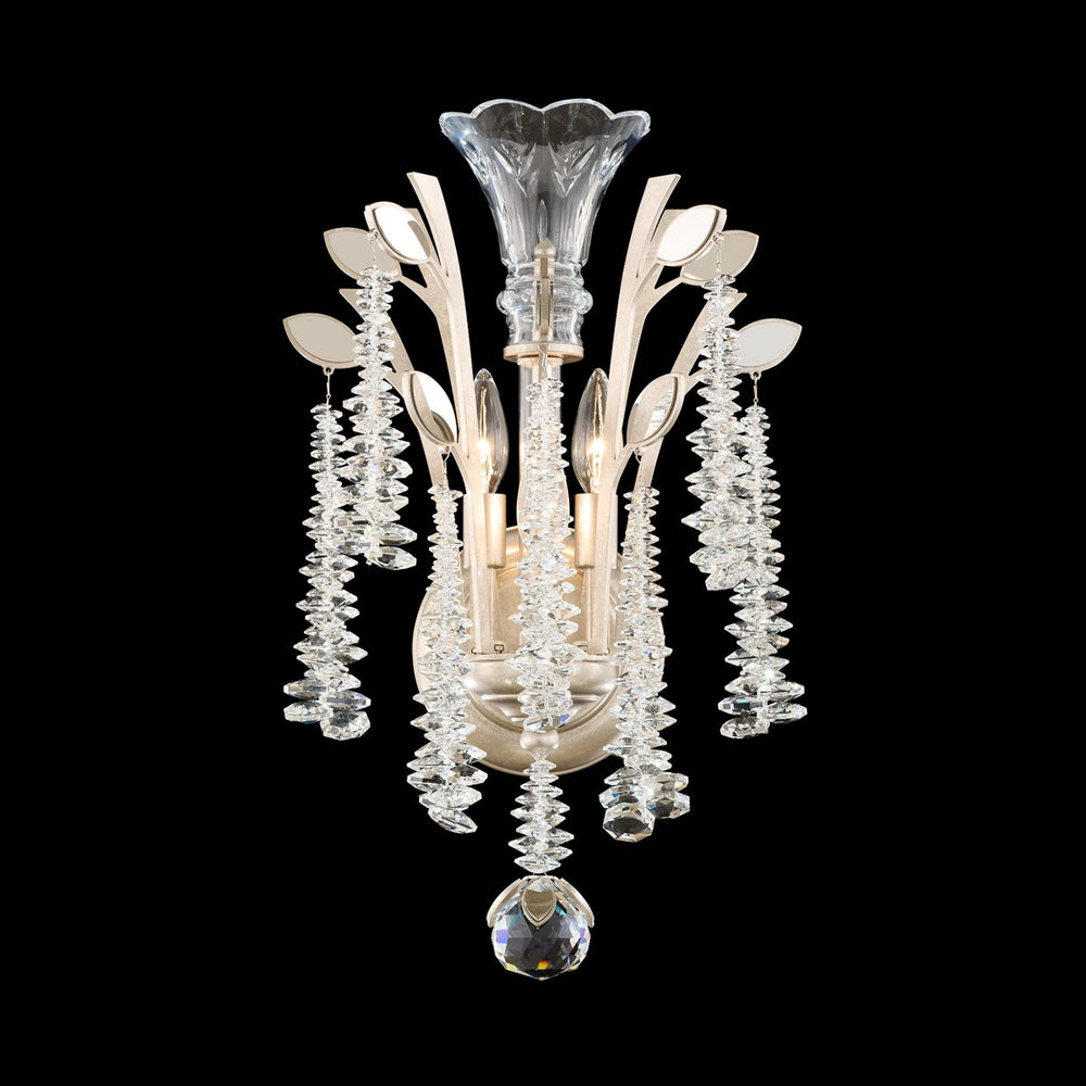 Schonbek - Three Light Wall Sconce - MacLyn - White Gold- Union Lighting Luminaires Decor
