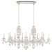 Schonbek - 12 Light Chandelier - Sterling Linear - Polished Silver- Union Lighting Luminaires Decor