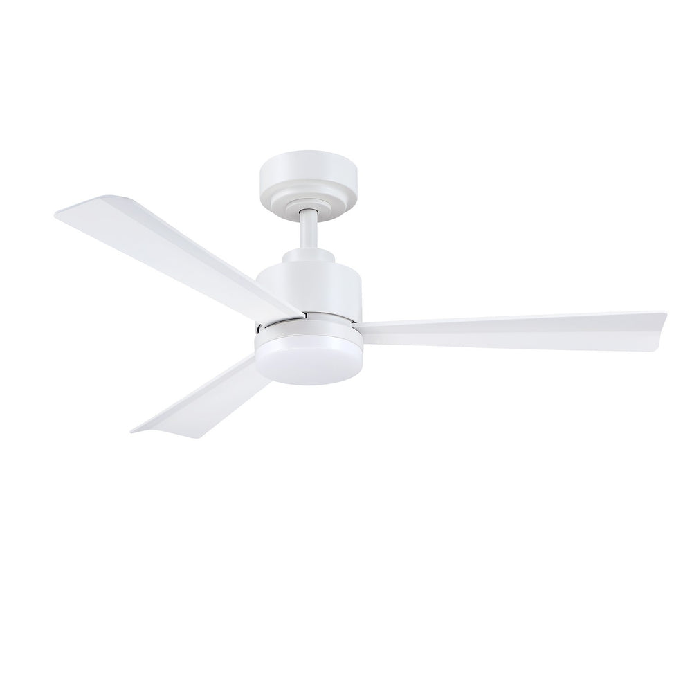 Kendal Canada - 42" Ceiling Fan - Caria-42 - White- Union Lighting Luminaires Decor