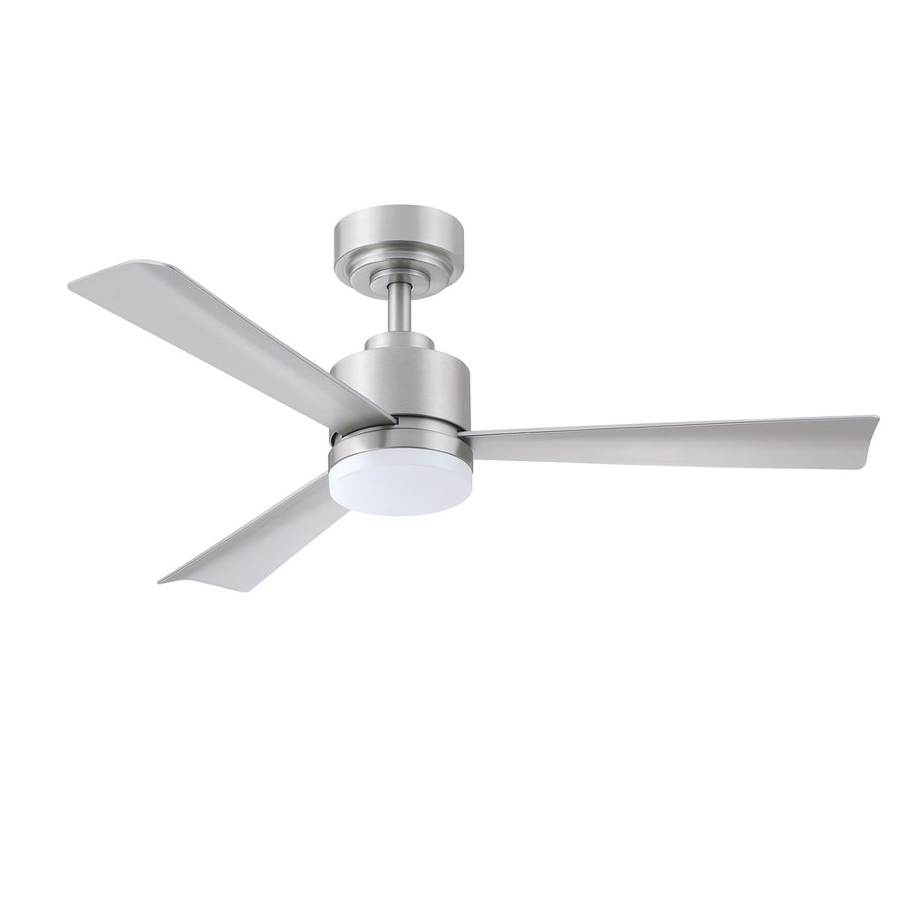 Kendal Canada - 42" Ceiling Fan - Caria-42 - Satin Nickel- Union Lighting Luminaires Decor