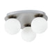 Eglo Canada - LED Flush Mount - Castrovido - Brushed Nickel- Union Lighting Luminaires Decor