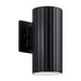 Eglo Canada - One Light Exterior Wall Sconce - Portillo - Black- Union Lighting Luminaires Decor