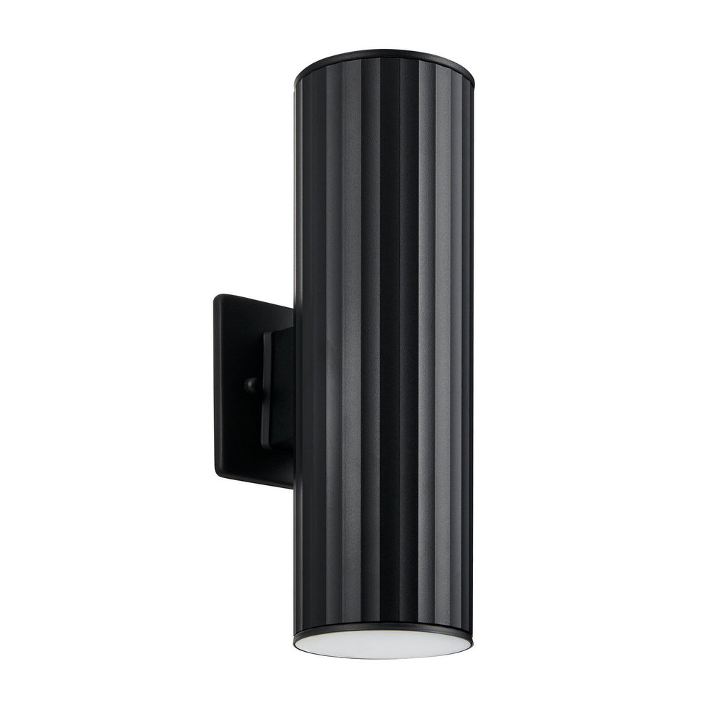 Eglo Canada - Two Light Exterior Wall Sconce - Portillo - Black- Union Lighting Luminaires Decor