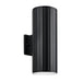 Eglo Canada - Two Light Exterior Wall Sconce - Portillo - Black- Union Lighting Luminaires Decor