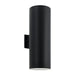 Eglo Canada - Two Light Exterior Wall Sconce - Ascoli - Black- Union Lighting Luminaires Decor