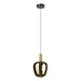 Eglo Canada - LED Pendant - Fruitera - Black, Brushed Gold- Union Lighting Luminaires Decor