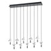 Eglo Canada - LED Pendant - Comareira - Black Chrome- Union Lighting Luminaires Decor