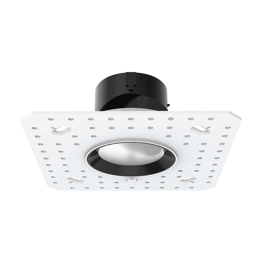 W.A.C. Canada - Trim with LED Light Engine - Aether 2" - Lensed Black- Union Lighting Luminaires Decor