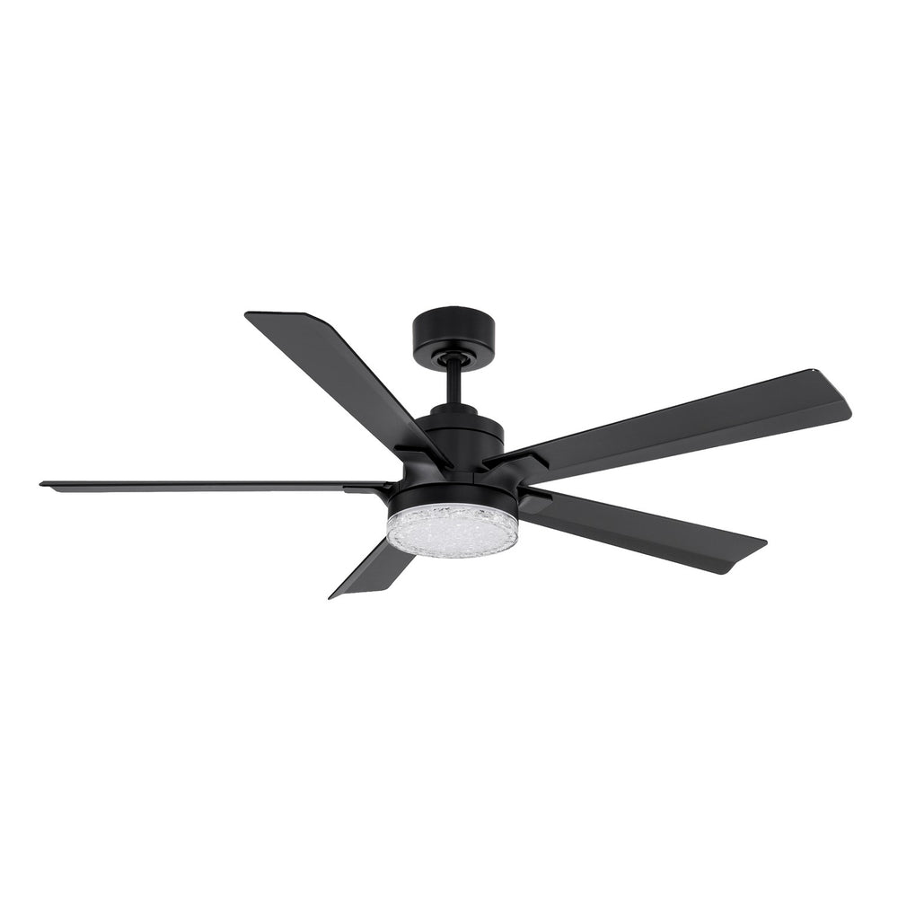 Modern Forms Fans Canada - 56" Ceiling Fan - Radiant - Matte Black- Union Lighting Luminaires Decor