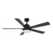 Modern Forms Fans Canada - 56" Ceiling Fan - Radiant - Matte Black- Union Lighting Luminaires Decor