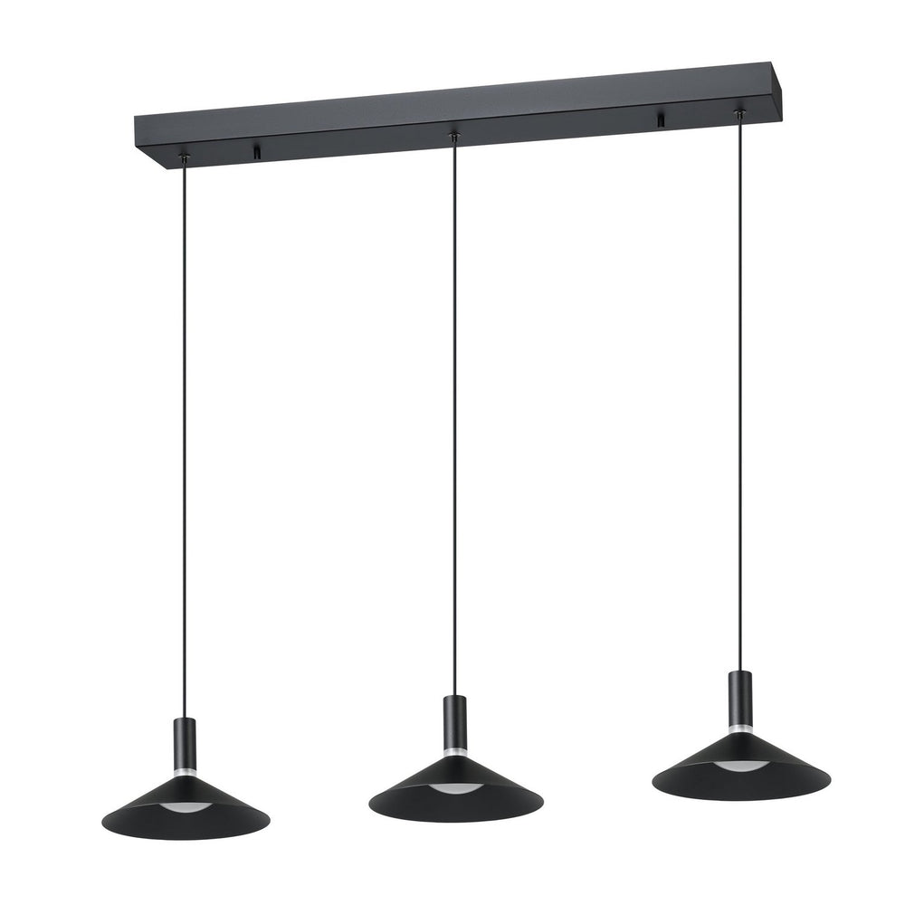 Eglo Canada - LED Pendant - Conomavilla - Black- Union Lighting Luminaires Decor
