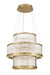 Eurofase Canada - LED Chandelier - Empra - Gold- Union Lighting Luminaires Decor