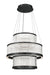 Eurofase Canada - LED Chandelier - Empra - Matte Black- Union Lighting Luminaires Decor