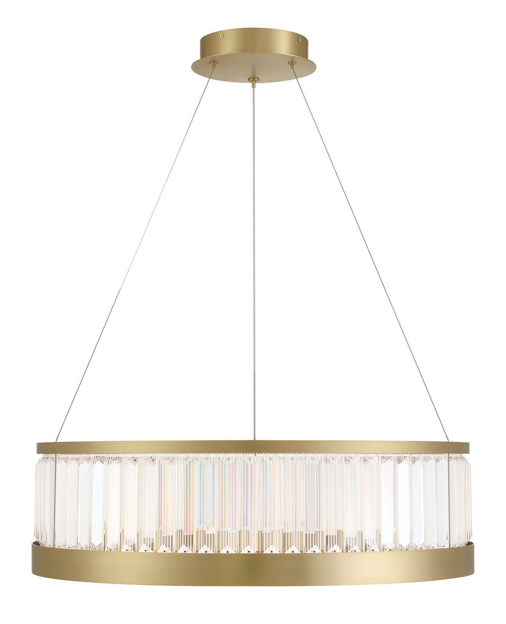 Eurofase Canada - LED Chandelier - Empra - Gold- Union Lighting Luminaires Decor