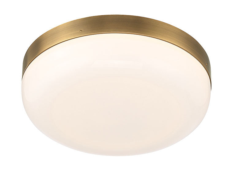 Eurofase Canada - LED Flush Mount - Harwel - Antique Brass- Union Lighting Luminaires Decor