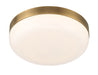 Eurofase Canada - LED Flush Mount - Harwel - Antique Brass- Union Lighting Luminaires Decor