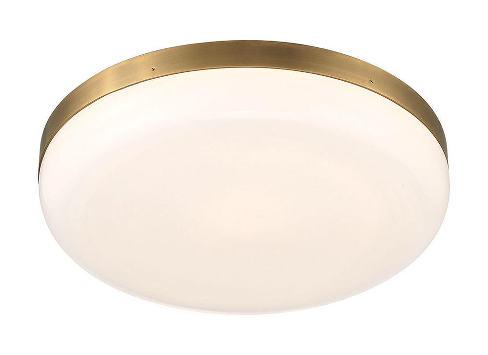 Eurofase Canada - LED Flush Mount - Harwel - Antique Brass- Union Lighting Luminaires Decor