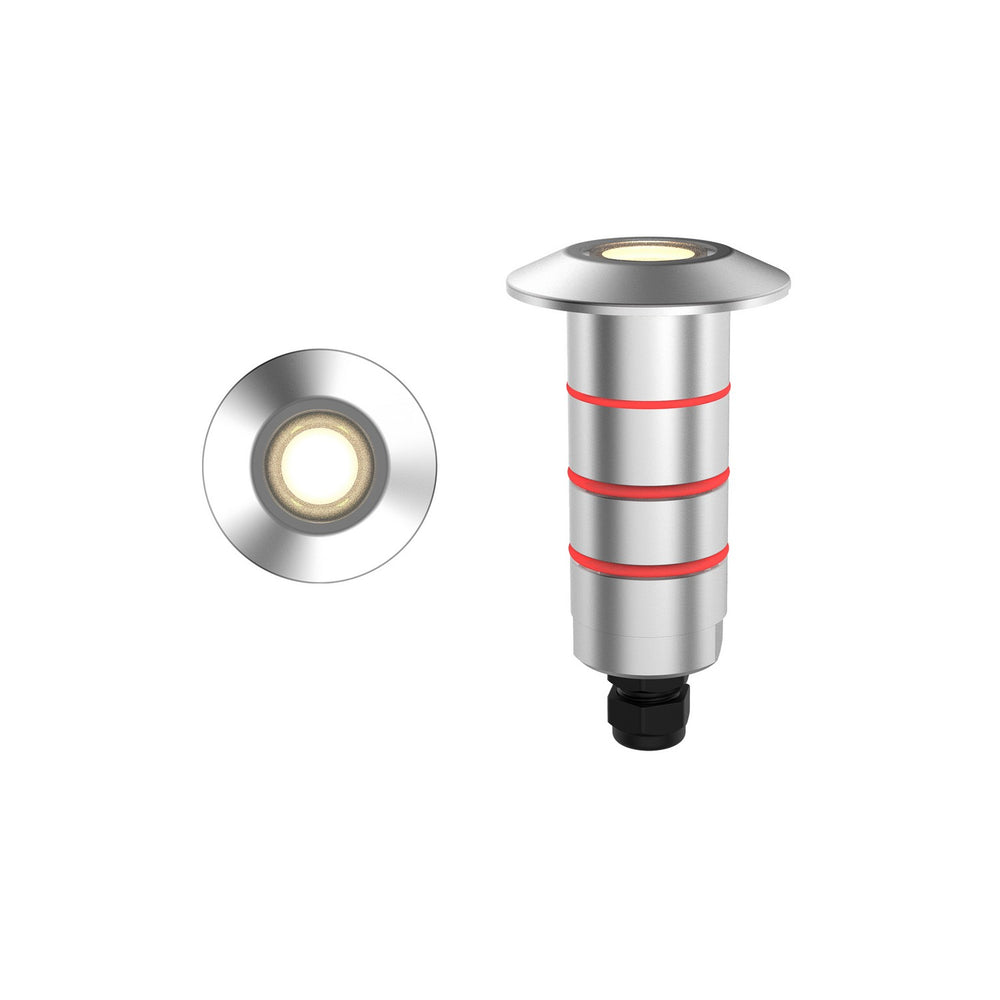 W.A.C. Canada - LED Inground Indicator Light - Indicator - Stainless Steel- Union Lighting Luminaires Decor