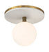 Eurofase Canada - LED Flush Mount - Carnagie - Antique Brass- Union Lighting Luminaires Decor