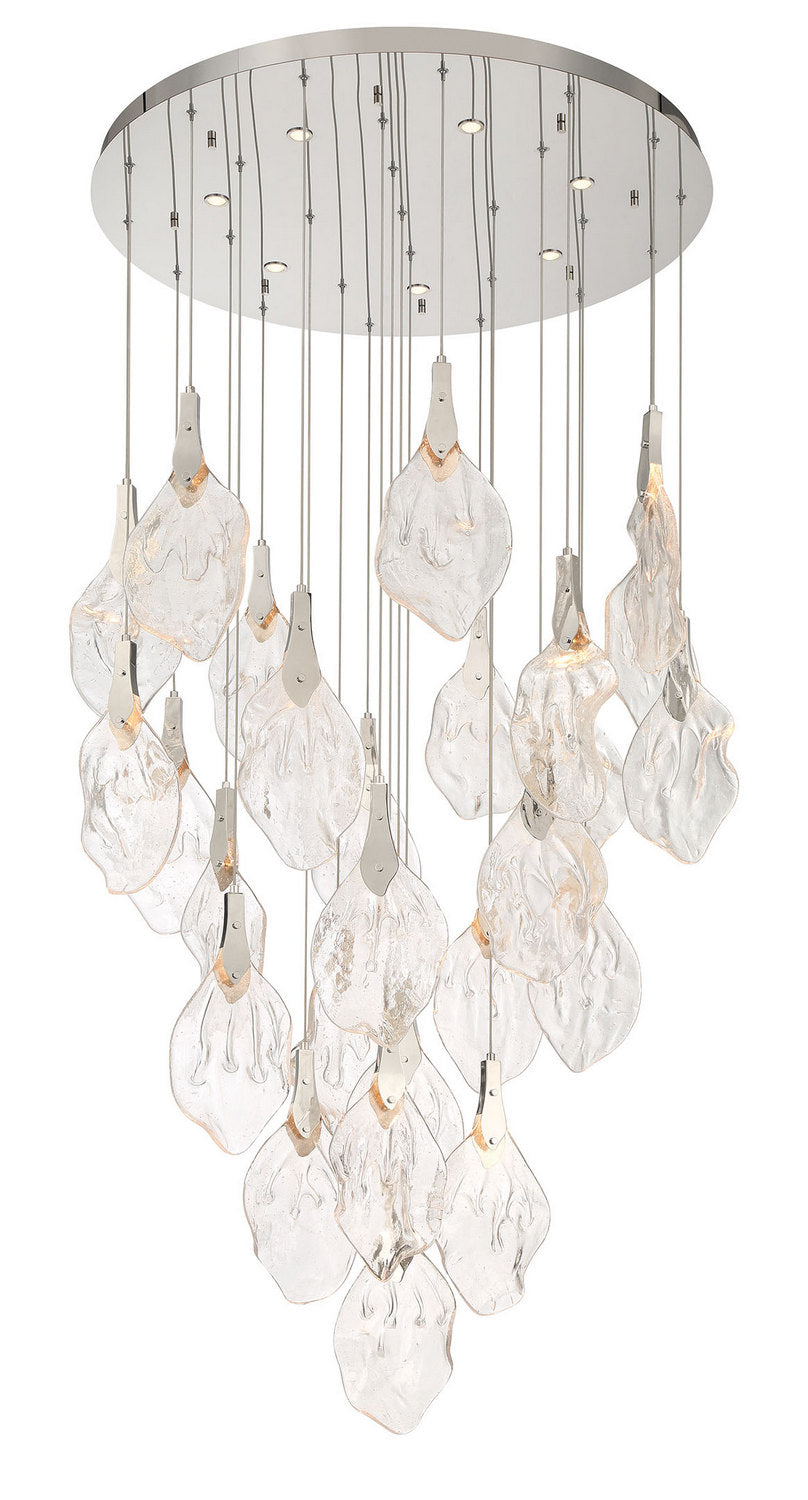 Eurofase Canada - LED Chandelier - Jateo - Polished Nickel- Union Lighting Luminaires Decor