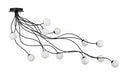 Eurofase Canada - LED Semi-Flush Mount - Athena - Matte Black- Union Lighting Luminaires Decor