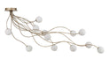 Eurofase Canada - LED Semi-Flush Mount - Athena - Antique Gold- Union Lighting Luminaires Decor