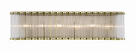 Eurofase Canada - Six Light Vanity - Glasbury - Gold- Union Lighting Luminaires Decor