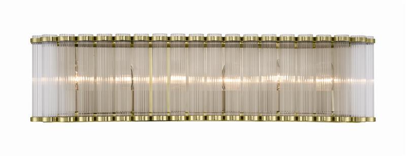 Eurofase Canada - Six Light Vanity - Glasbury - Gold- Union Lighting Luminaires Decor