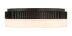 Eurofase Canada - LED Flush Mount - Purgos - Matte Black- Union Lighting Luminaires Decor