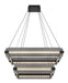 Eurofase Canada - LED Chandelier - Neoness - Matte Black- Union Lighting Luminaires Decor