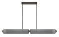 Eurofase Canada - LED Linear Chandelier - Neoness - Weathered Brass- Union Lighting Luminaires Decor