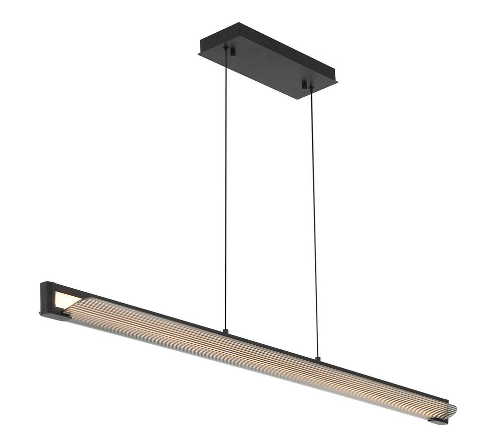 Eurofase Canada - LED Linear Chandelier - Neoness - Matte Black- Union Lighting Luminaires Decor