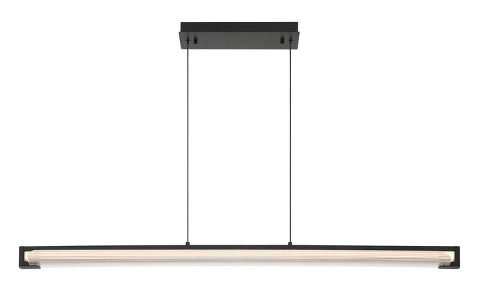 Eurofase Canada - LED Linear Chandelier - Neoness - Matte Black- Union Lighting Luminaires Decor
