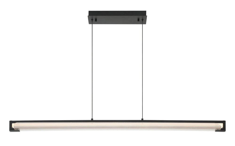 Eurofase Canada - LED Linear Chandelier - Neoness - Matte Black- Union Lighting Luminaires Decor
