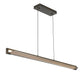 Eurofase Canada - LED Linear Chandelier - Neoness - Weathered Brass- Union Lighting Luminaires Decor