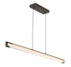 Eurofase Canada - LED Linear Chandelier - Neoness - Weathered Brass- Union Lighting Luminaires Decor