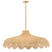 Hinkley Canada - LED Chandelier - Paloma - Lacquered Brass- Union Lighting Luminaires Decor