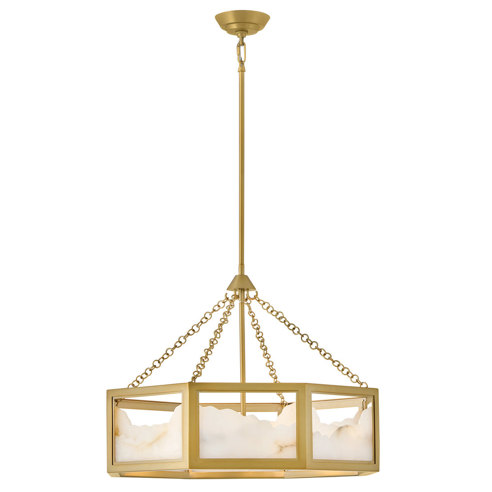 Fredrick Ramond Canada - LED Chandelier - Veleta - Lacquered Brass- Union Lighting Luminaires Decor